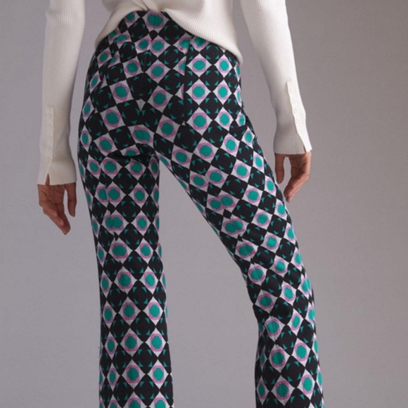 Anthropologie Maeve Kick Flare Pull On Pants | Size XS - Picture 4 of 15